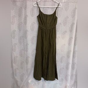 Haute Hippie Dark Olive Romper XS